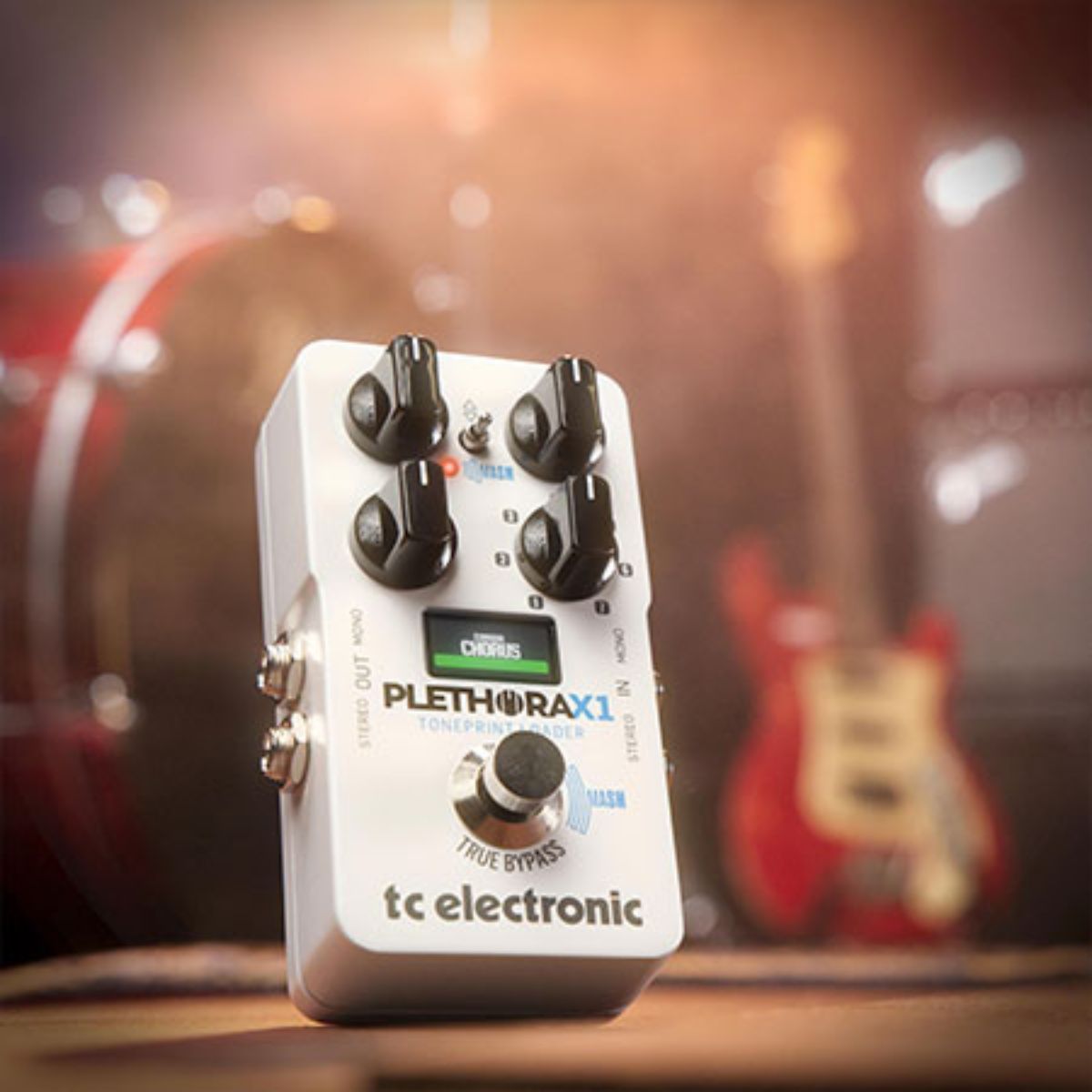 Pedal para Guitarra Multiefeitos Tc Electronic Plethora X1