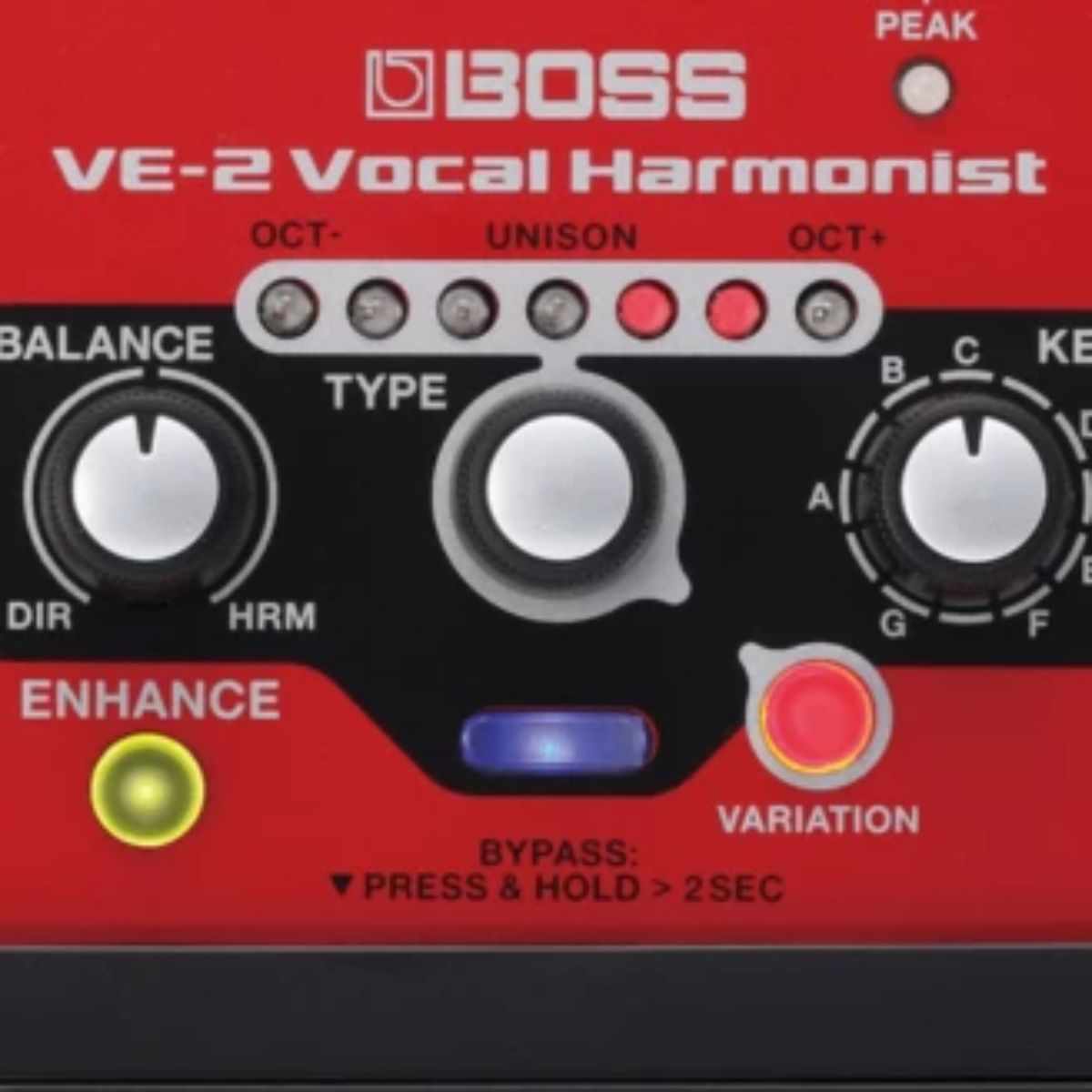 Pedal Boss para Voz VE-2