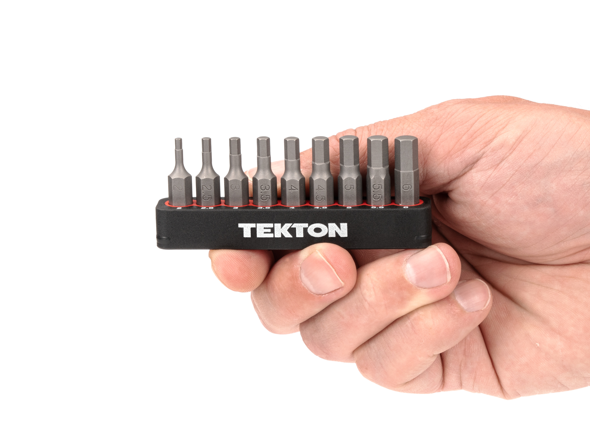 9-Piece 1/4 Inch Hex Bit Set (Inch) | TEKTON | DZX93002