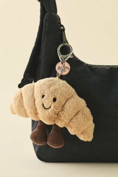 Jellycat Amuseables Croissant Plushie Bag Charm | Urban Outfitters
