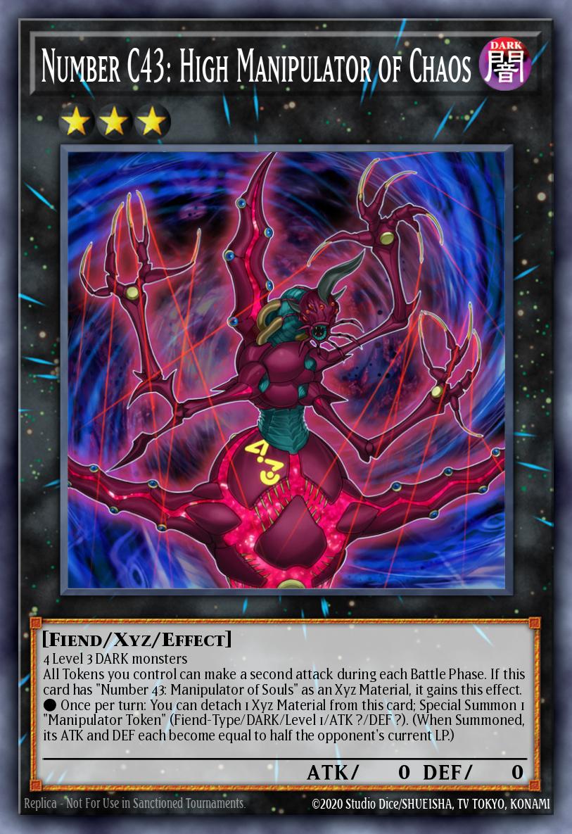 Number C43: High Manipulator of Chaos - Yu-Gi-Oh! Card Database