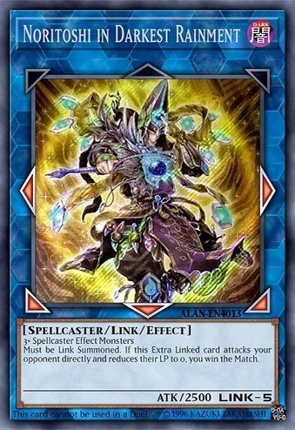 Noritoshi in Darkest Rainment - Yu-Gi-Oh! Card Database - YGOPRODeck