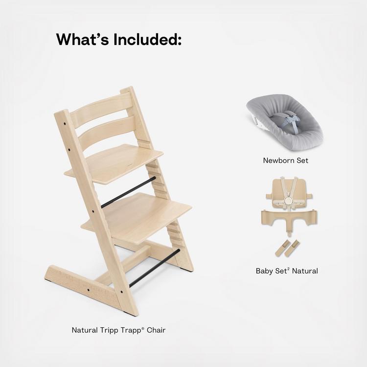 Stokke, Tripp Trapp® High Chair² with Newborn Set | Zola Baby