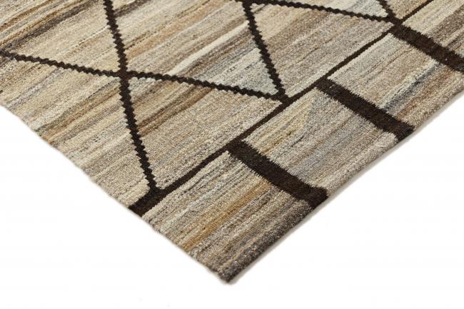 キリム アフガン Edition オリエントカーペット 185x145 cm – 手作りの