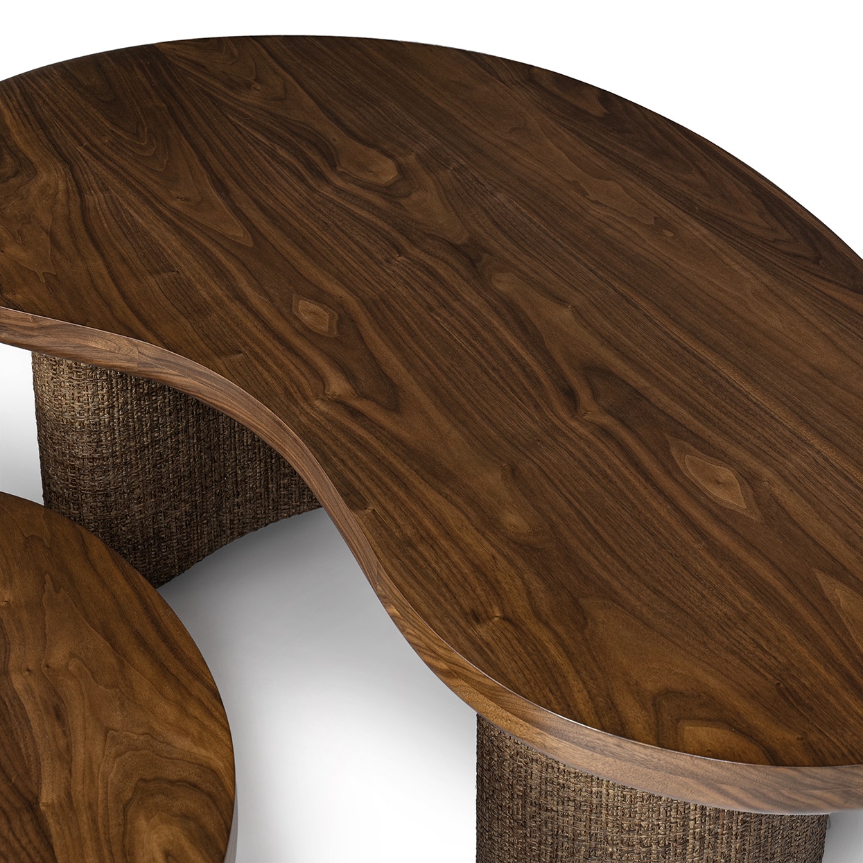 Zoey Walnut Coffee Table, Small | PALECEK