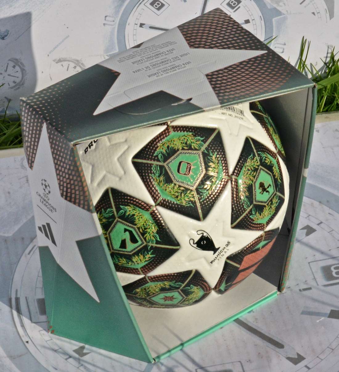 Adidas Munich 25 Final New Original UEFA Champions League 2025 Box