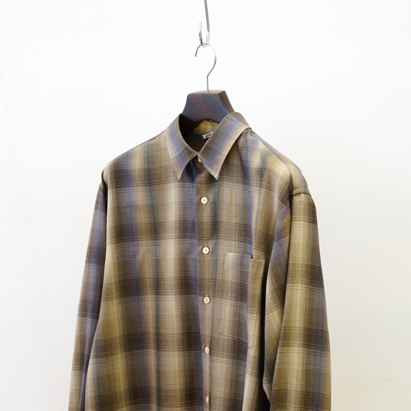 AURALEE (オーラリー) 25AW Collectionの新作、Super Light Wool Check