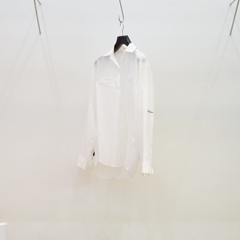 SUNSEA (サンシー) 30th Collectionの新作、Shrinkage Cotton Shirt