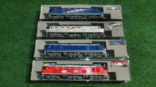 Nゲージ】KATO EF510 0（3059-1）とEF510 500JR貨物色（青）(3065-8