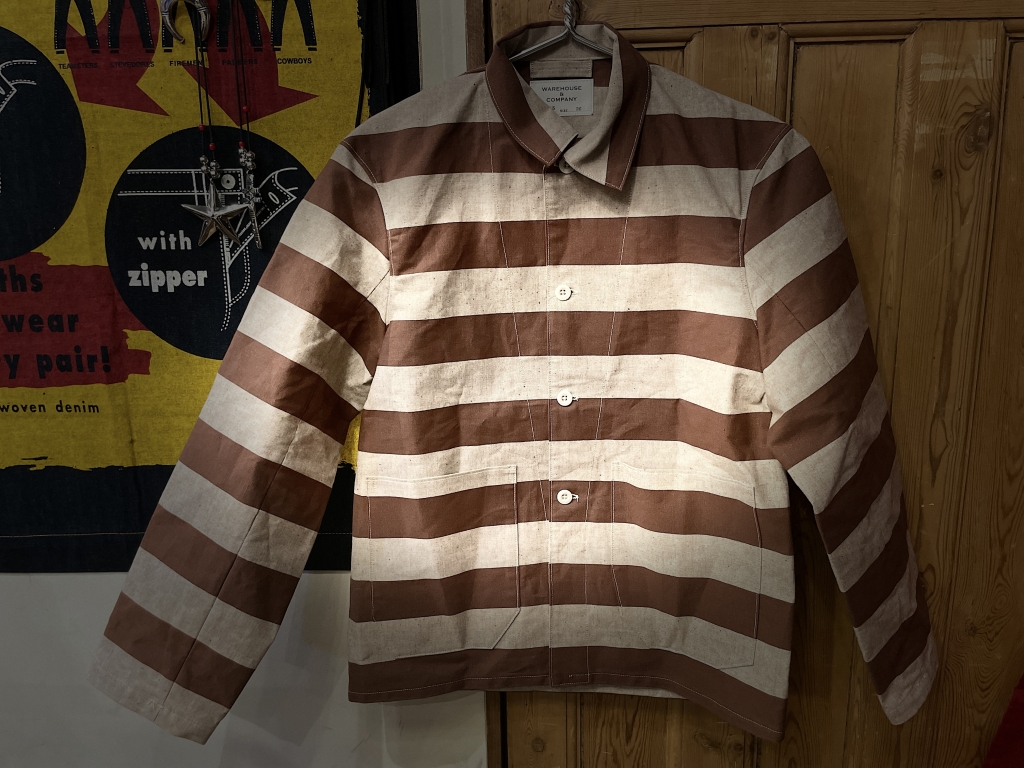 自由の象徴【WAREHOUSE Lot.2215 BROWN PRISONER JACKET】 | JUNKY
