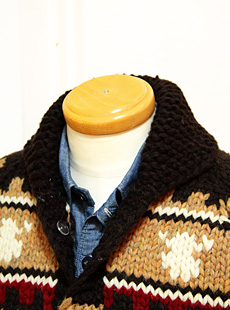 STUDIO D'ARTISAN × KANATA 4252 別注 カウチンセーター | Lua-Blog