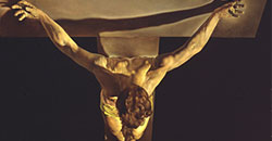 名画の秘密、復活祭特集』――サルバドール・ダリの中吊りキリスト