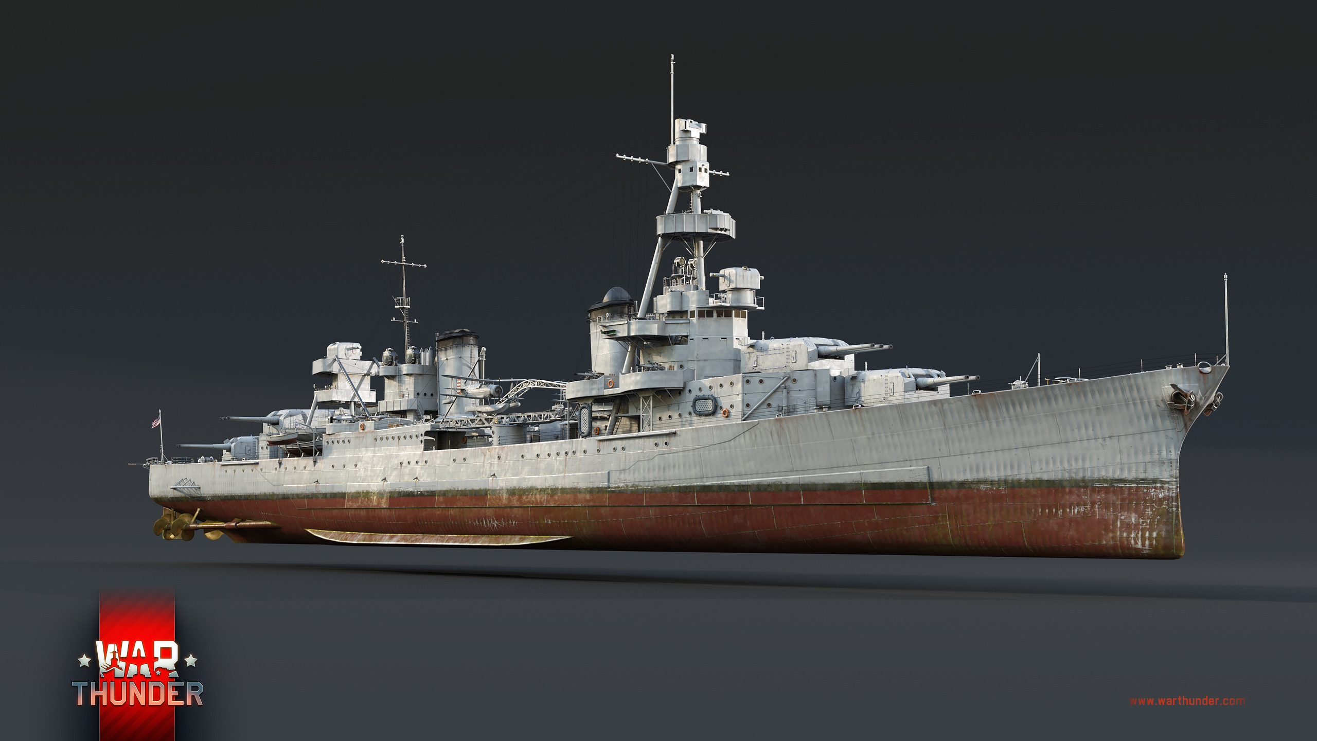 USSペンサコーラ：『War Thunder』海軍ランクVの重巡洋艦 - War