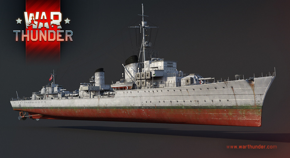 1936A（Mob）型駆逐艦：格上との戦い - War Thunder （ウォーサンダー