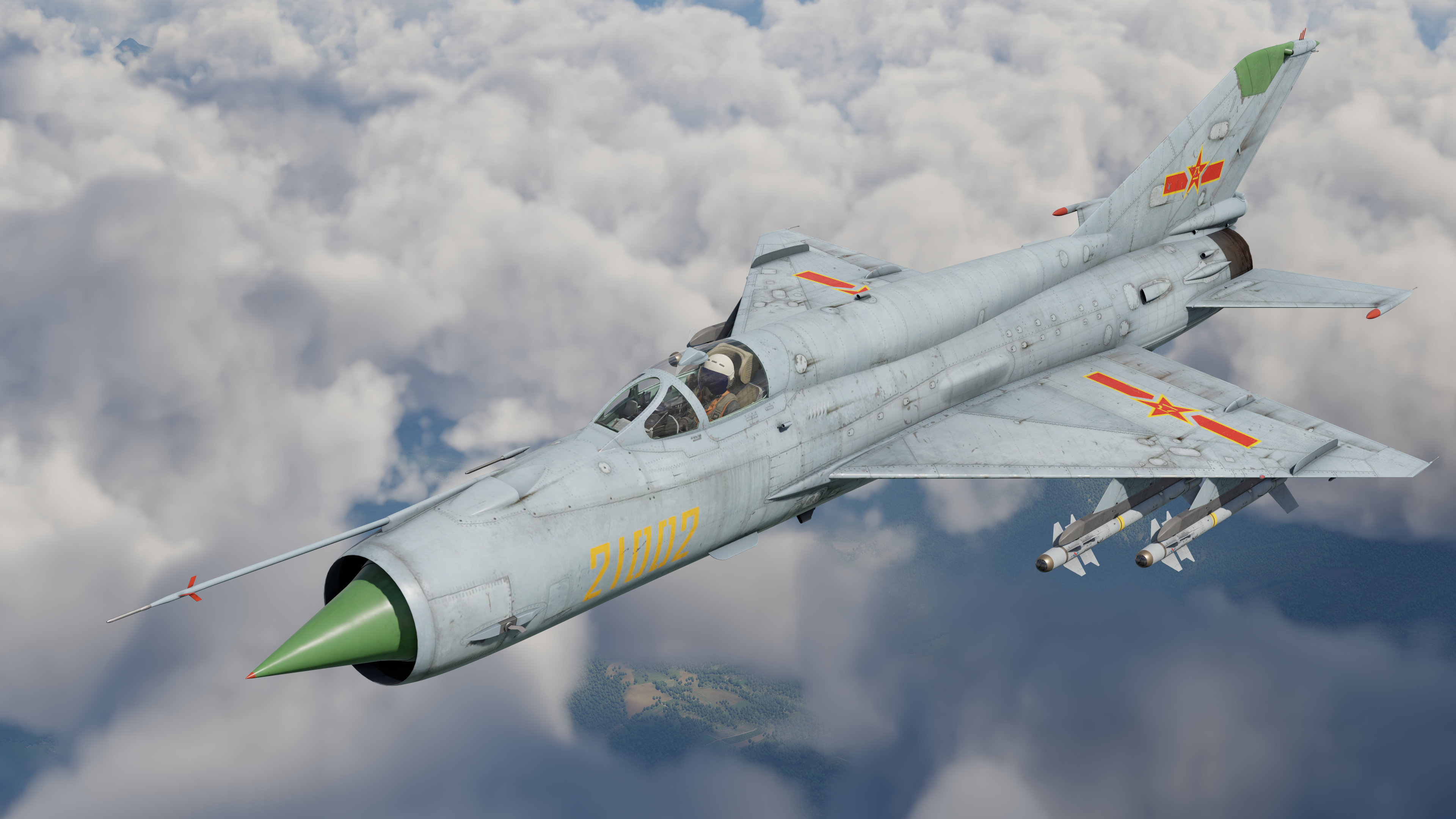 中国人民解放軍空軍の日：J-7D＆デカール - War Thunder （ウォー