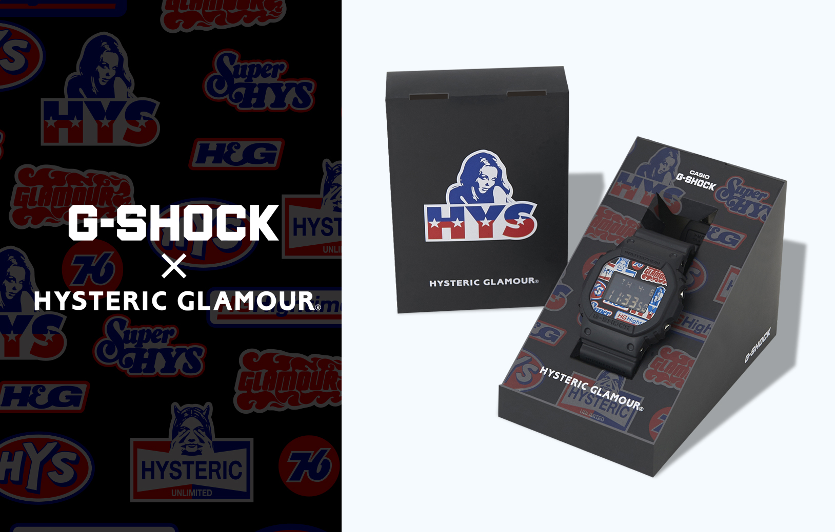 G-SHOCK × HYSTERIC GLAMOUR | HYSTERIC GLAMOUR ONLINE STORE