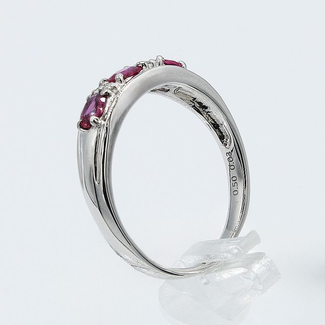 ルビー リング 0.5ct Pt900 (12527) 指輪 リング ルビー プラチナ