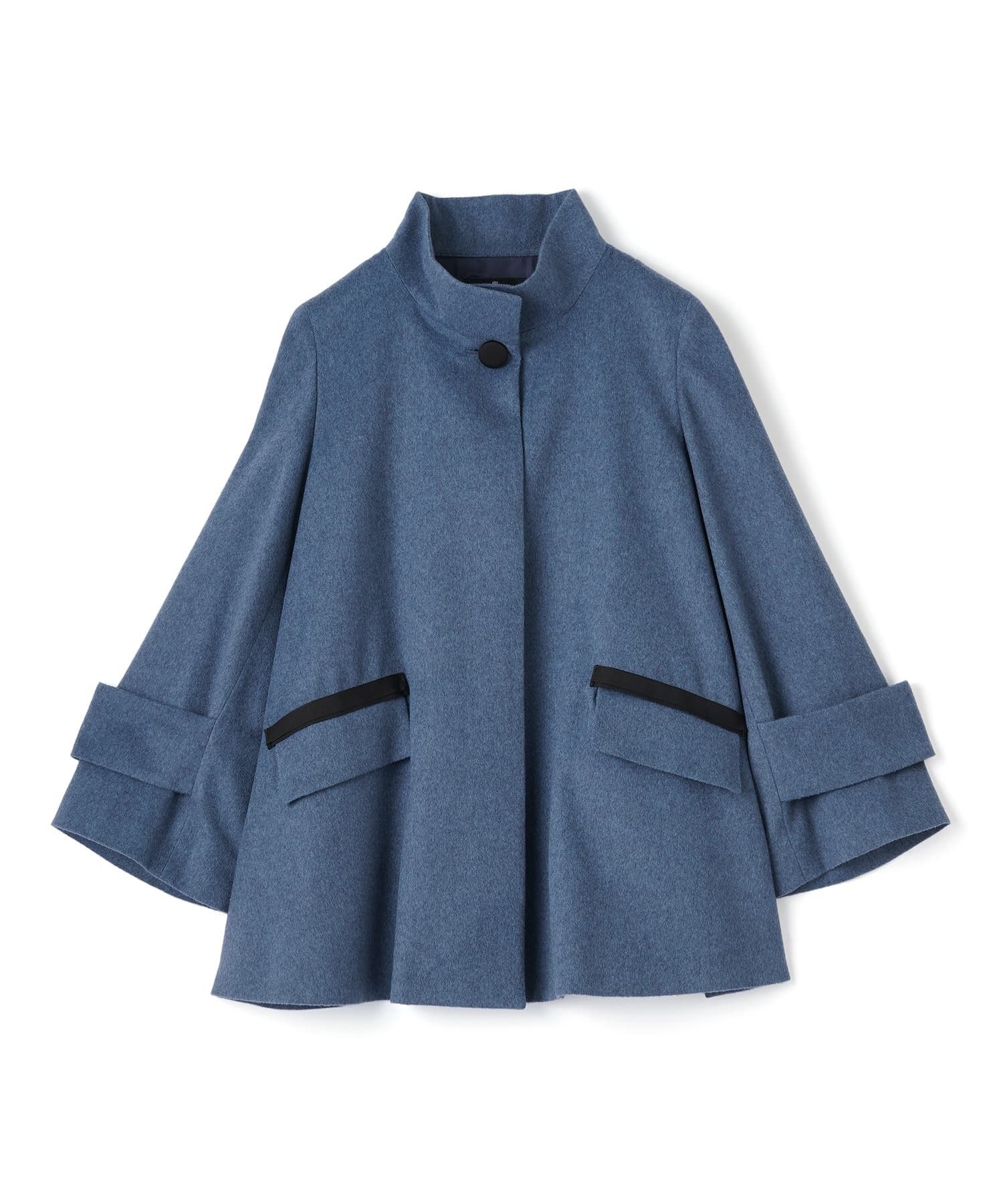 カシミヤ混シャルムビーバーコート|LANVIN COLLECTION | LANVIN