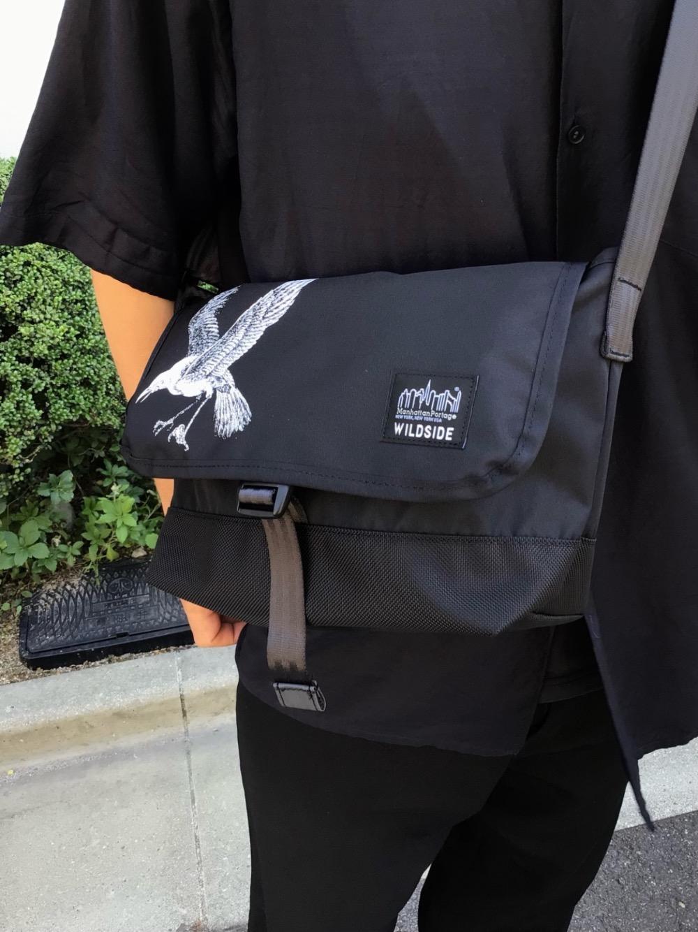 WILDSIDE × Manhattan Portage BLACK LABEL STANDARD MESSENGER BAG(XS