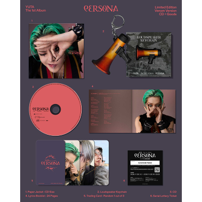 初回生産限定盤_Venom Version】PERSONA(CD+グッズ)｜YUTA｜mu-moショップ