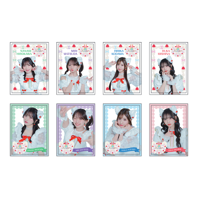 ランダムクリアカード(全8種)｜わーすた｜mu-moショップ