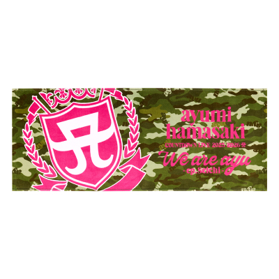 フェイスタオル (カモフラージュCDL)｜浜崎あゆみ｜mu-moショップ