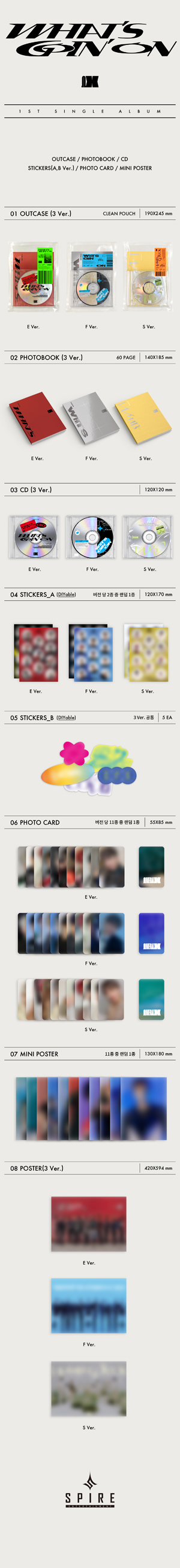 韓国盤】WHAT'S GOIN ON＜E Ver.＞｜OMEGA X｜mu-moショップ