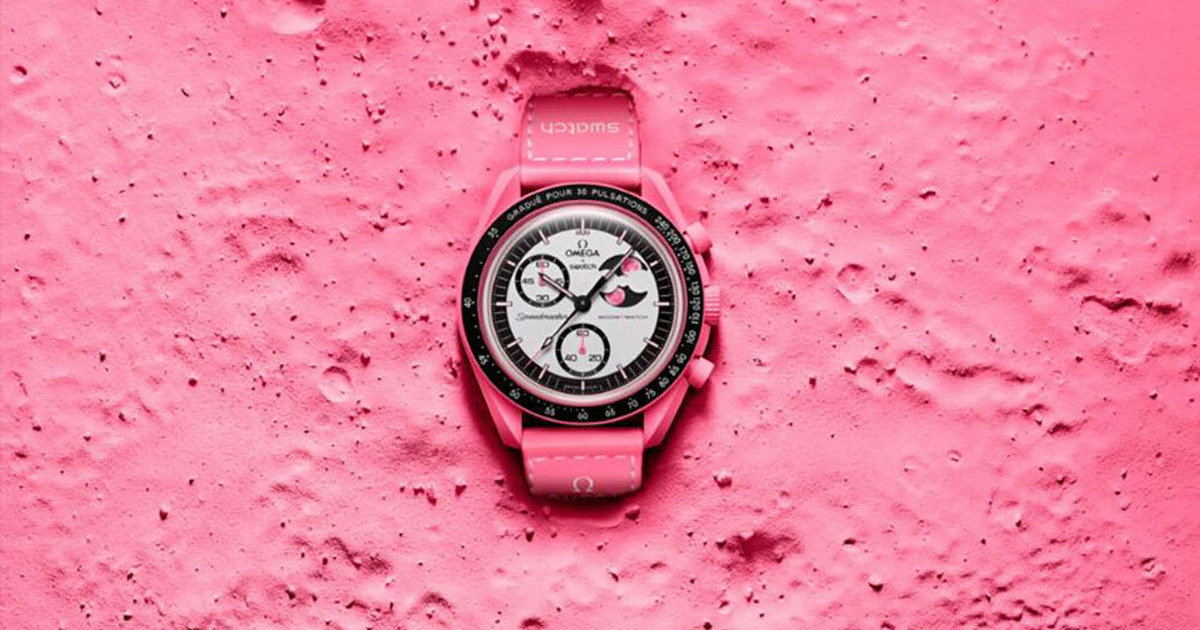 スウォッチ】×【オメガ】から満月“ピンクムーン”を祝した新作タイム