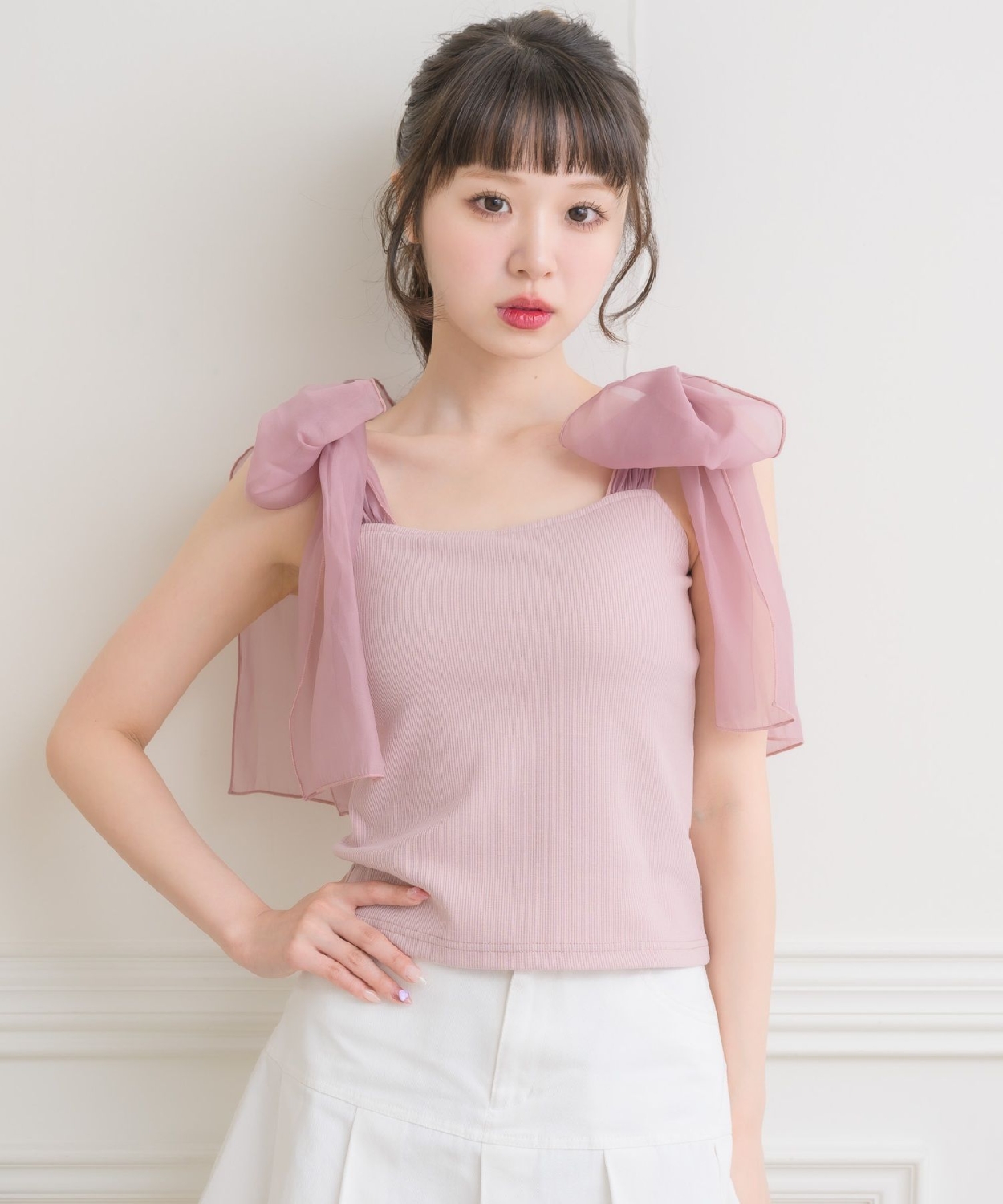 BIGリボンテレコキャミ|ems excite | RETRO GIRL ONLINE STORE レトロ