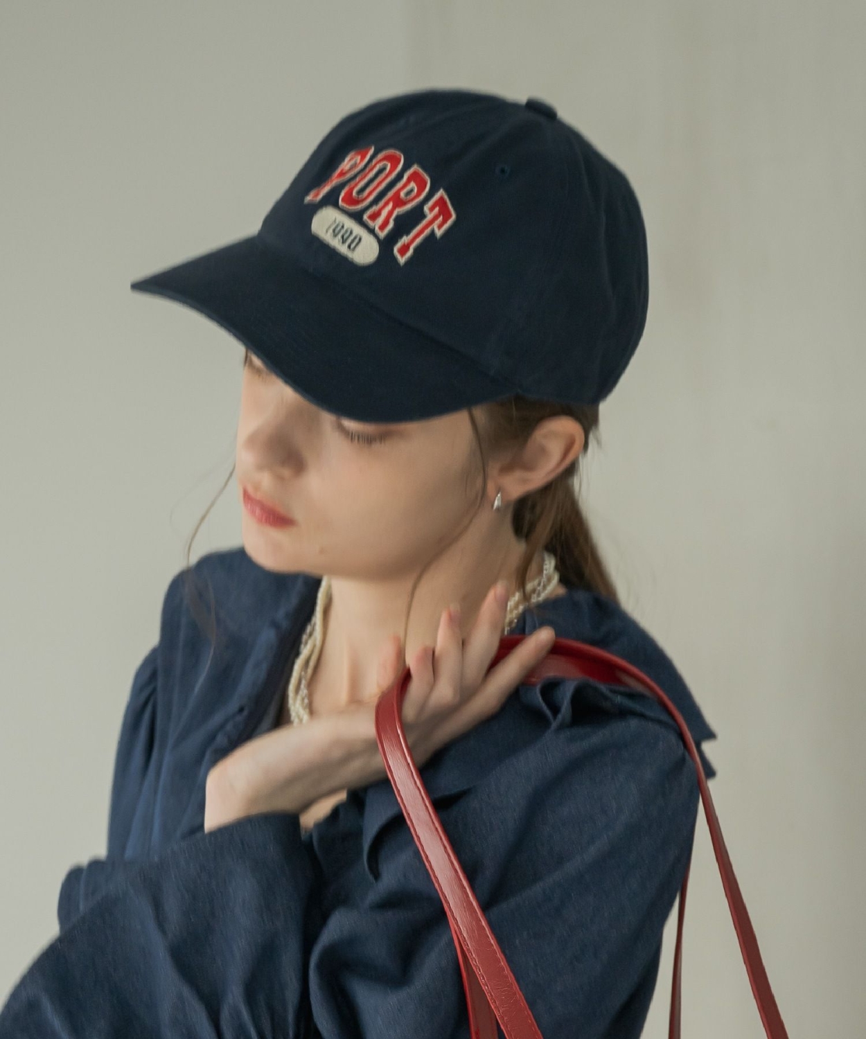 PORT刺繍キャップ|casita | RETRO GIRL ONLINE STORE レトロガール