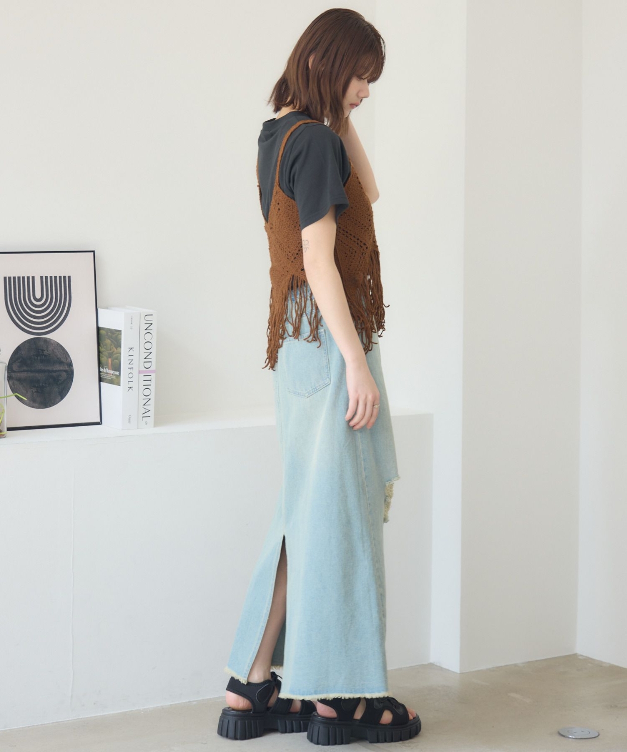 フリンジNTキャミ|RETRO GIRL | RETRO GIRL ONLINE STORE レトロガール