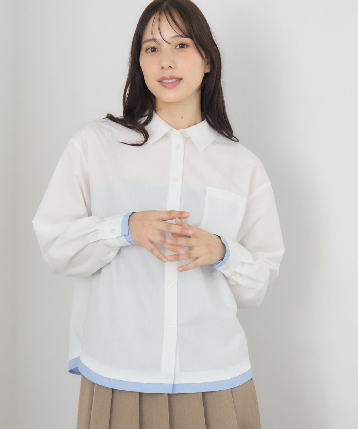 レイヤード風シャツ|RETRO GIRL | RETRO GIRL ONLINE STORE レトロ