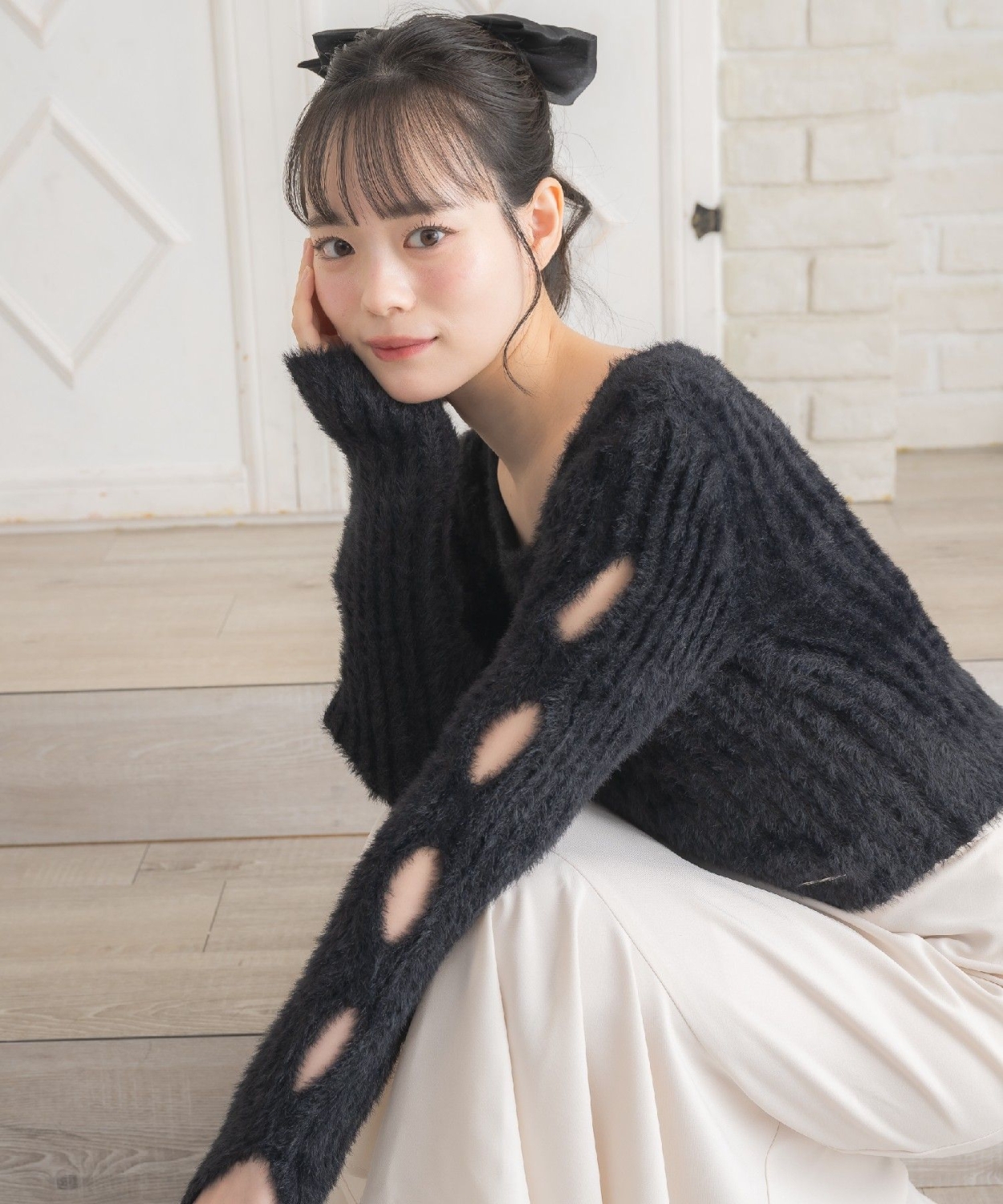 袖デザインシャギーNTPO|ems excite | RETRO GIRL ONLINE STORE レトロ