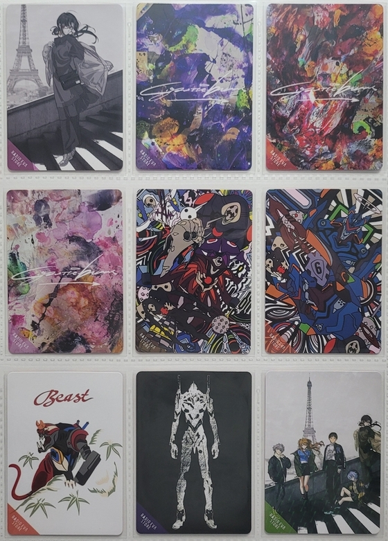 RADIO EVA ノベルティトレーディングカード 全18種コンプセット d*3様