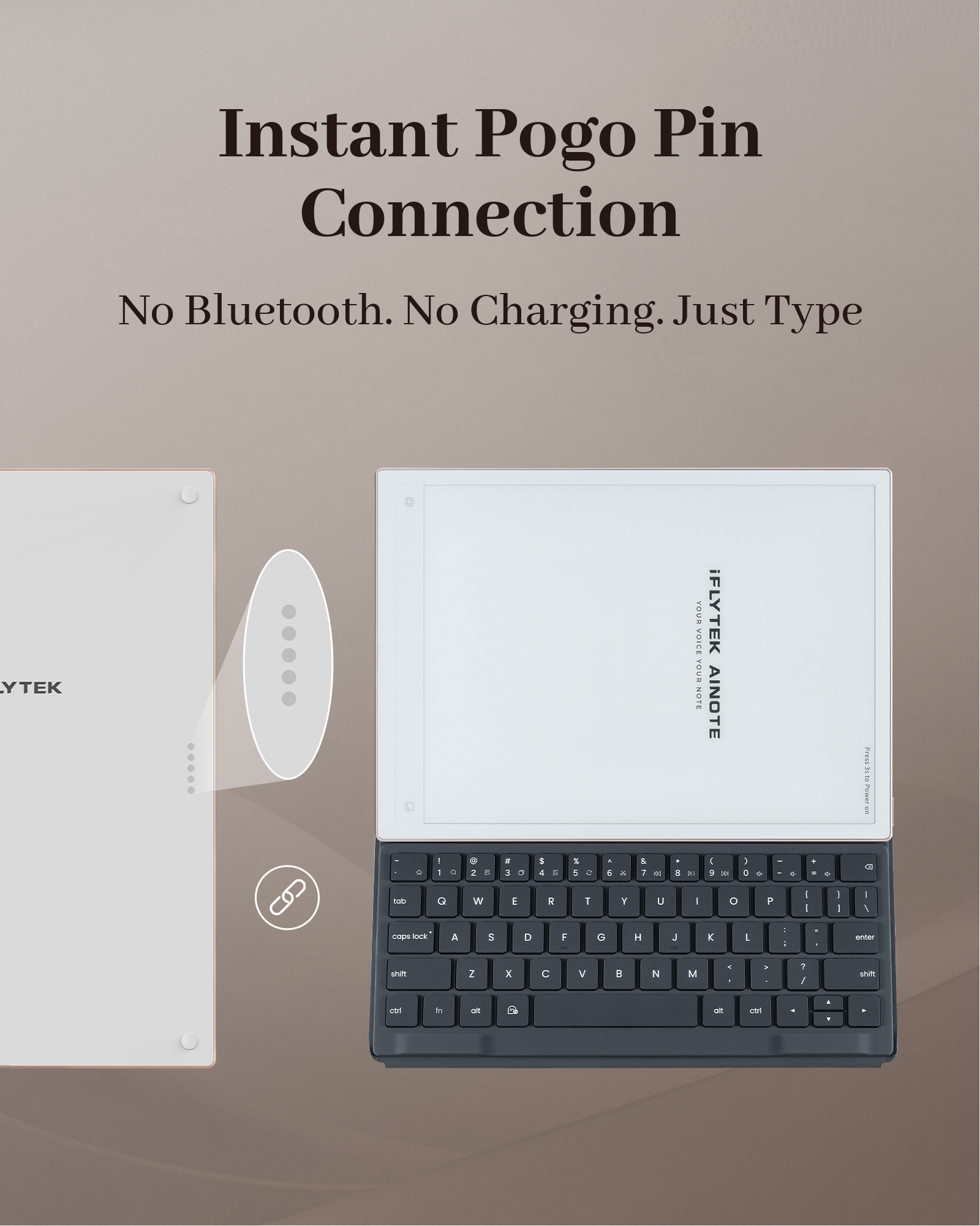 iFLYTEK AINOTE 2 Folio Keyboard 本体 AINOTE 2 Type Folio Keyboard