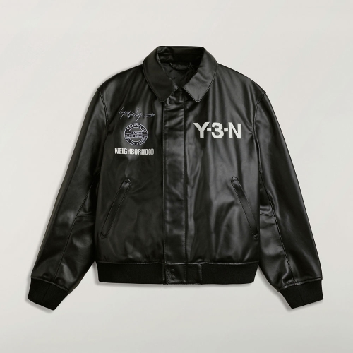Y-3 NBHD LEATHER RACER JACKET Y-3│Y-3 ワイスリー