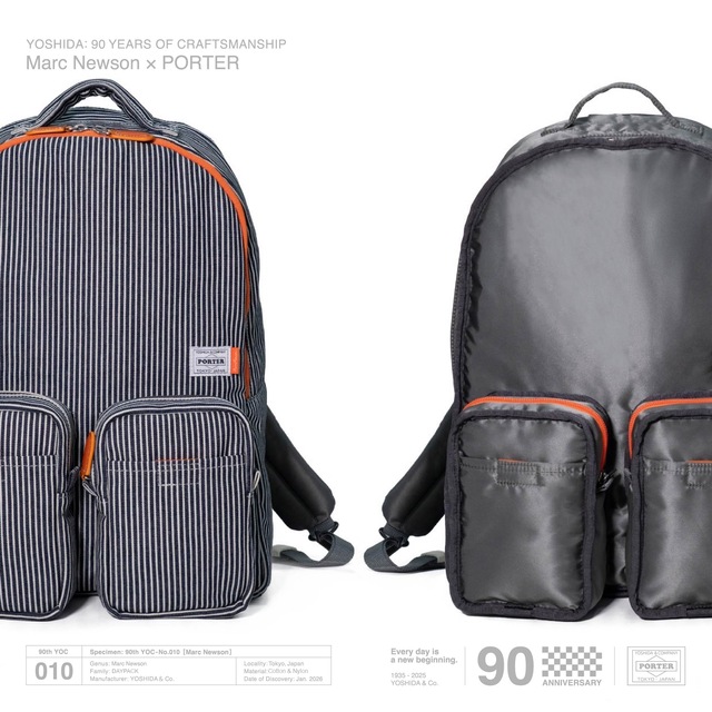 YOSHIDA & Co. 90th Anniversary Project 010「Marc Newson × PORTER