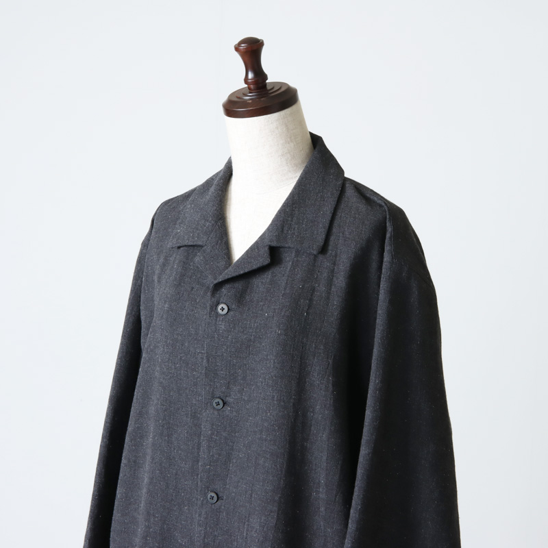 YAECA (ヤエカ) CONTEMPO PAJAMA SHIRT DRESS / コンテンポパジャマ