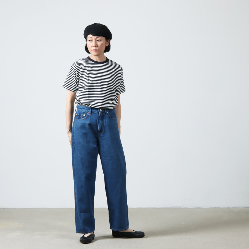 YAECA (ヤエカ) 11-13U DENIM PANTS WIDE STRAIGHT / デニムパンツ