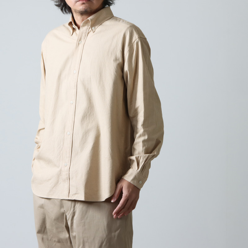 YAECA (ヤエカ) ボタンシャツ BD