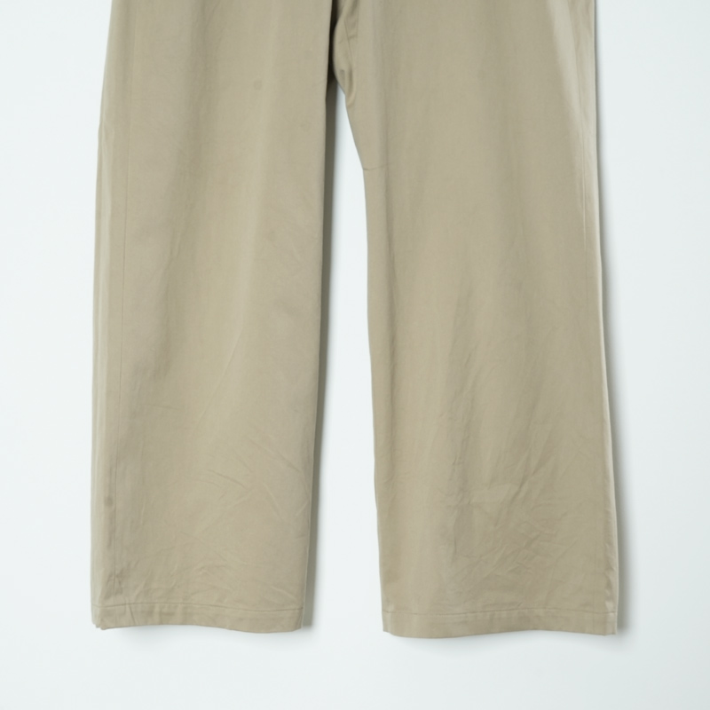 YAECA (ヤエカ) チノパンツ ワイド / Chino Trousers Wide