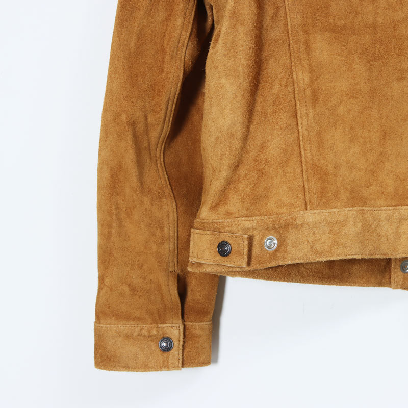 A VONTADE (ア ボンタージ) Wild Suede Trucker Jacket / ワイルド