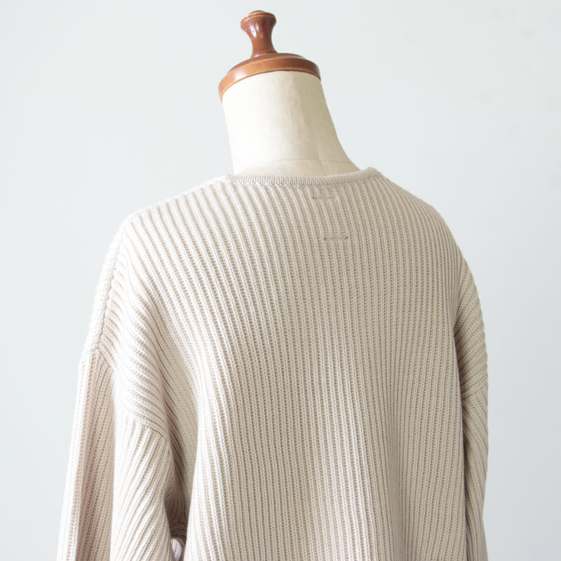 BATONER (バトナー) リブVネック