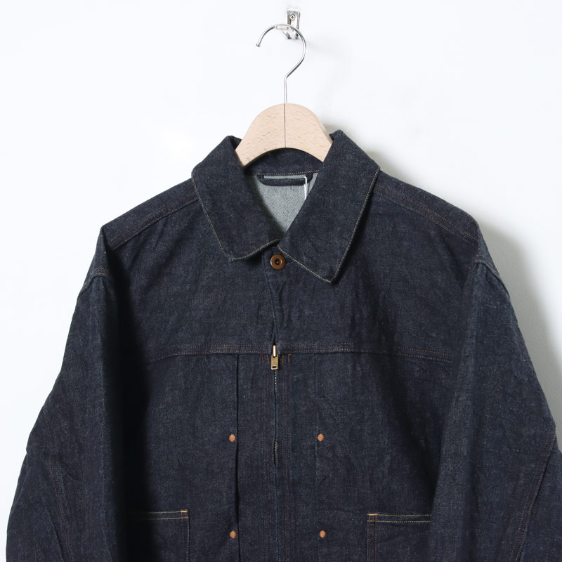 blurhms (ブラームス) 12.9oz Denim Zip Jacket / 12.9オンスデニム