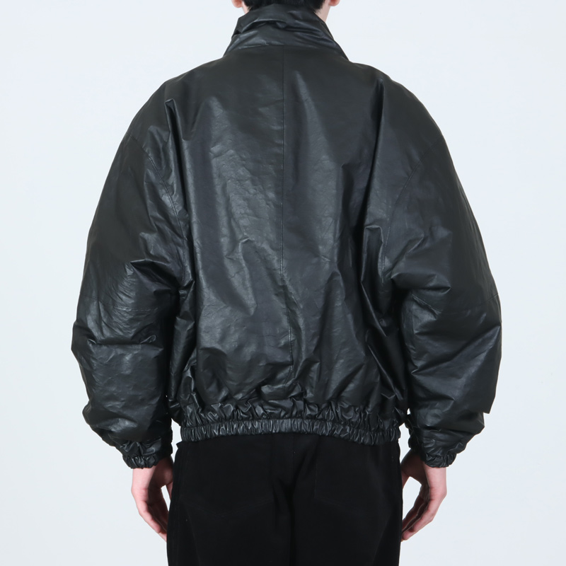 COMOLI (コモリ) ペーパーレザー パデッドジャケット