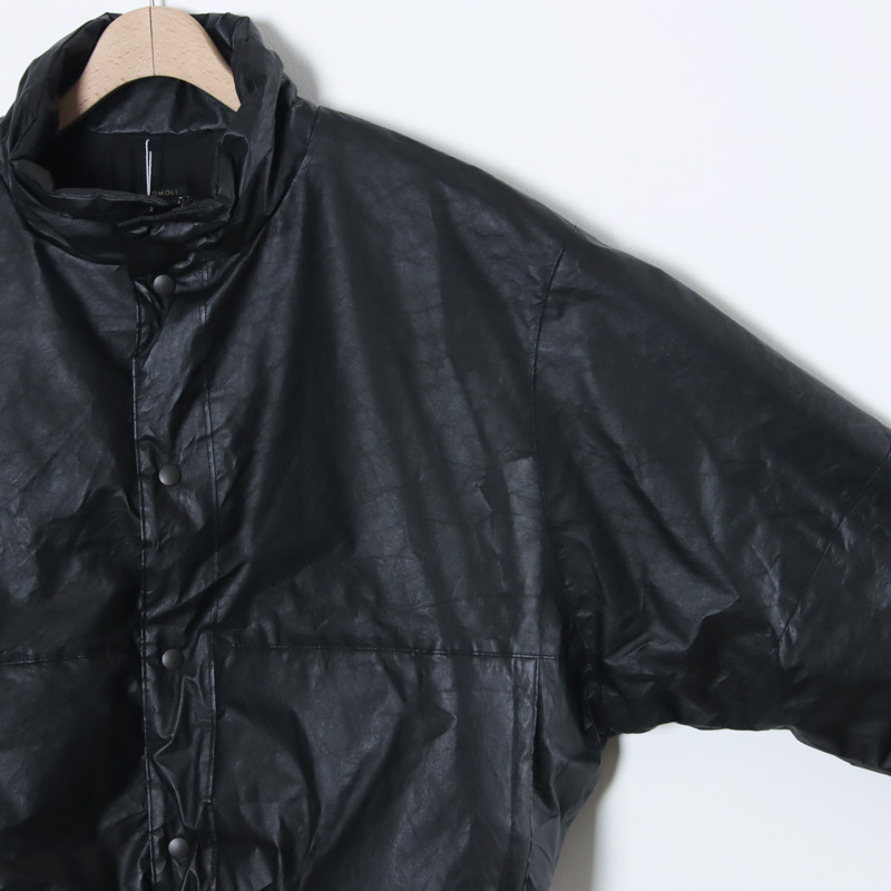 COMOLI (コモリ) ペーパーレザー パデッドジャケット