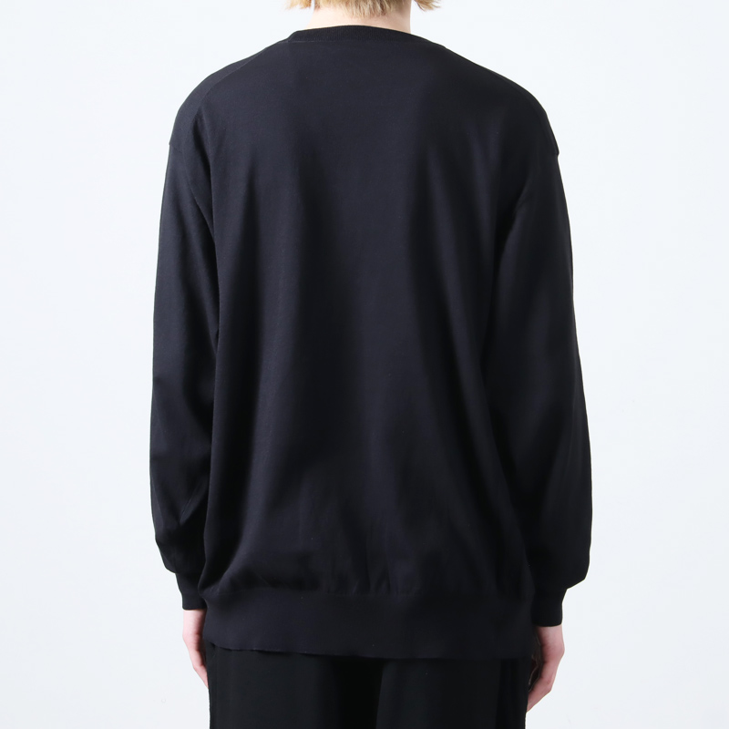 COMOLI (コモリ) コットン クルーネックニット