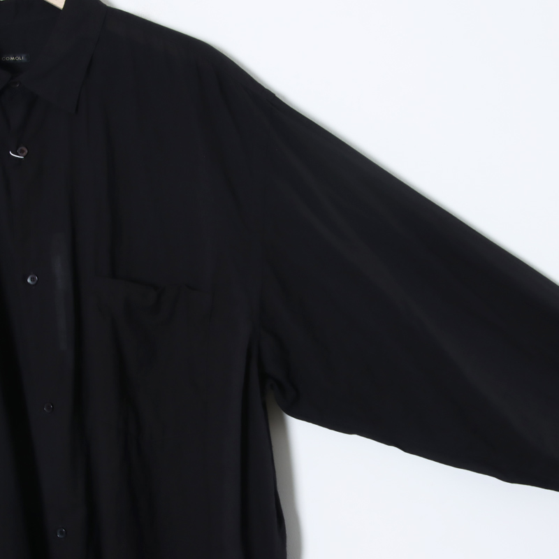 COMOLI (コモリ) KHADIコットン コモリシャツ