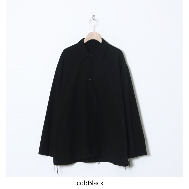COMOLI (コモリ) コットンネル シャツジャケット