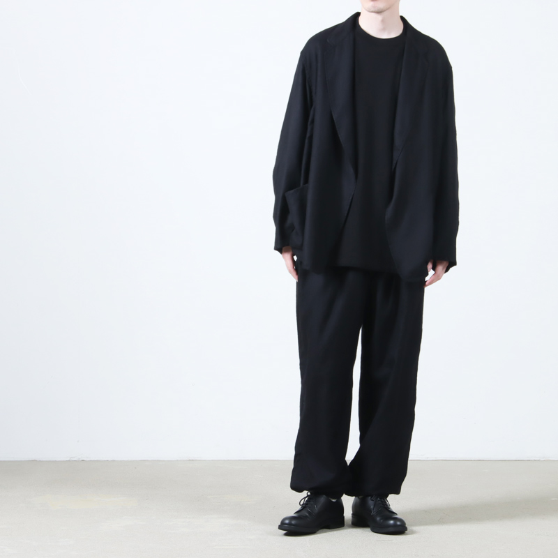 COMOLI (コモリ) カシミヤシルク 製品染ジャケット